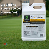 Mirimichi Green Pest Control - Non-Toxic Pest Control organic pest control coverage infographic