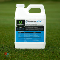 Release 901C™ - Biostimulant with Fertilizer Release 901C 32 oz bottle on lawn