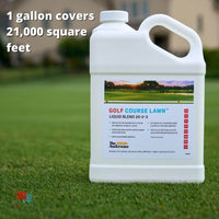 Golf Course Lawn (20-2-3) Liquid Fertilizer with Kelp and Fulvic Acid 1 Gallon 20-2-3 coverage