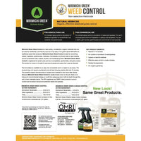 Organic Weed Control - Concentrate Mirimichi Green Organic Weed Control Concentrate label