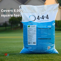 Organic Lawn Fertilizer and Biostimulant - 4-4-4 Organic Fertilizer Coverage