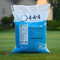 Organic Lawn Fertilizer and Biostimulant - 4-4-4 Organic Fertilizer on Lawn
