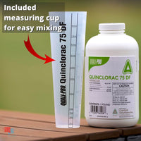 Quinclorac 75 DF Herbicide - Crabgrass Control quinclorac 75 df measuring cup