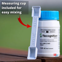 Recognition Herbicide - Broadleaf and Sedge Weed Control for Warm Season Turf Recognition measuring spoon