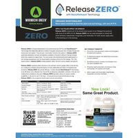 Release ZERO™ - Liquid Biostimulant Release ZERO flyer