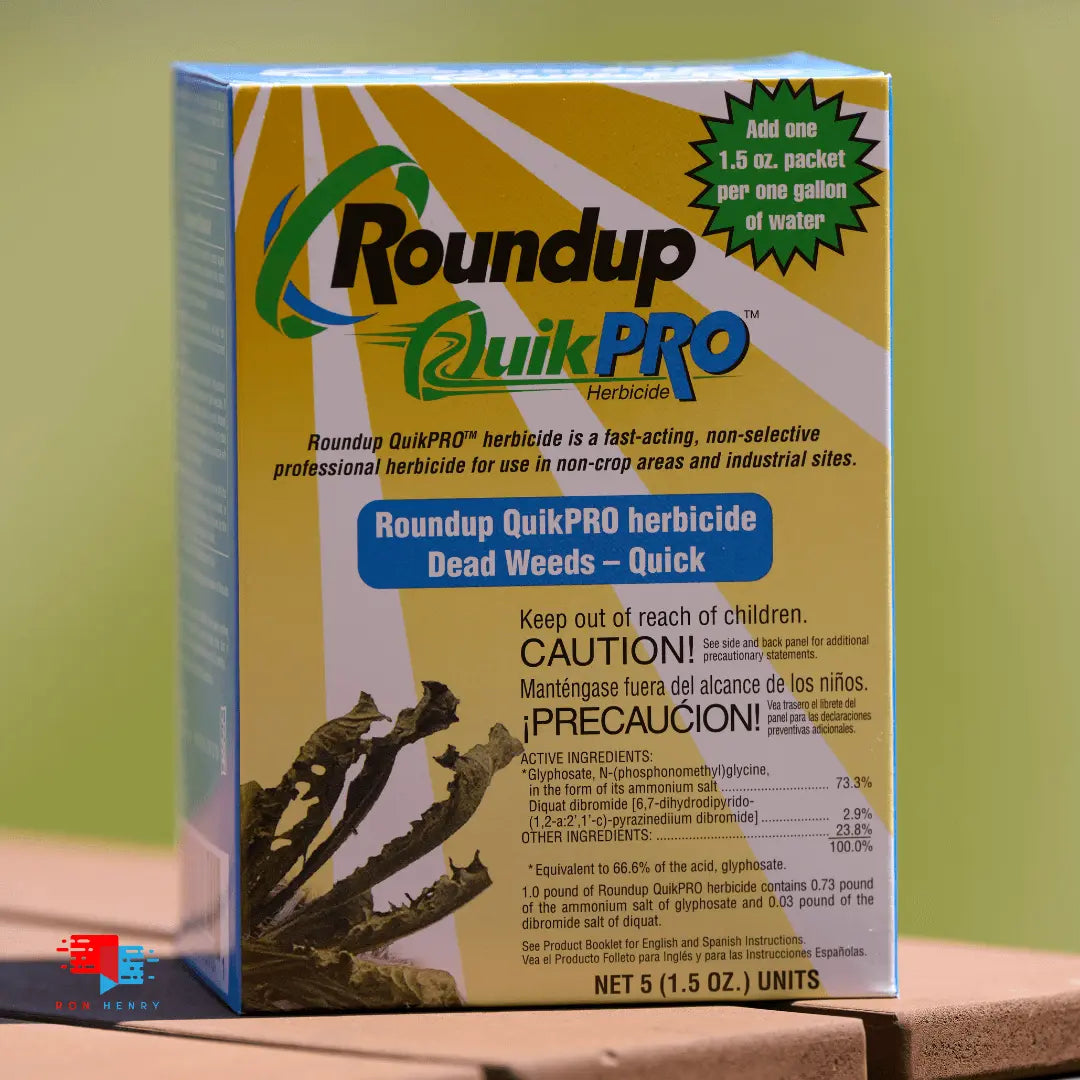 roundup pro concentrate herbicide sds Roundup QuikPRO Herbicide - Single Use Packs | Box (5 x 1.5 oz packs)