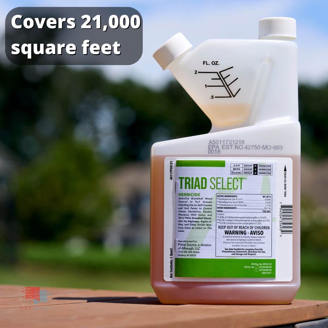 liquid broadleaf herbicide Triad Select Broadleaf Herbicide | 2.5 Gallon Kit