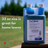Turf Mark Blue Spray Indicator Dye - 1 Quart Turf Mark Quart Bottle