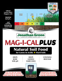 MAG-I-CAL® PLUS Soil Food for Lawns - Raise Soil pH mag-i-cal soil food bag cover