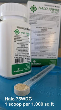 HALO Select - Halsulfuron Nutsedge Weed Killer halo select measuring cup