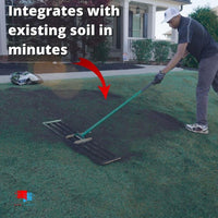CarbonizPN™ - Top Dressing Soil Enhancer with Biochar CarbonizPN integrates with soil