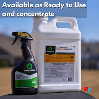Organic Weed Killer - Ready to Use Spray Mirimichi Green Weed Killer RTU and 1 Gallon