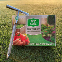 MySoil Pro Pack - Home Soil Test Kit MySoil Test Kit on Lawn
