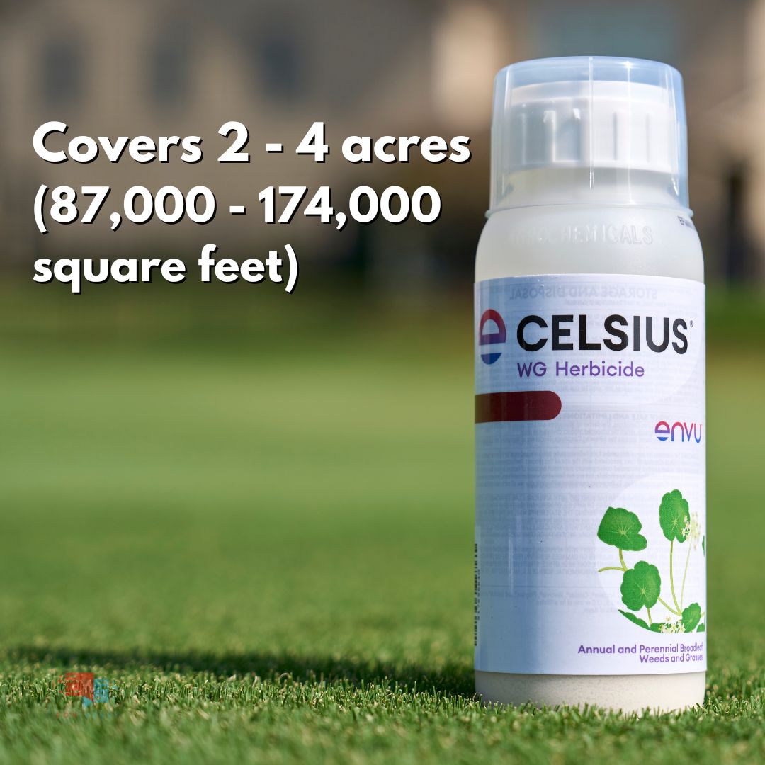 Celsius WG Broadleaf & Grassy Weed Control for Warm Season Grass