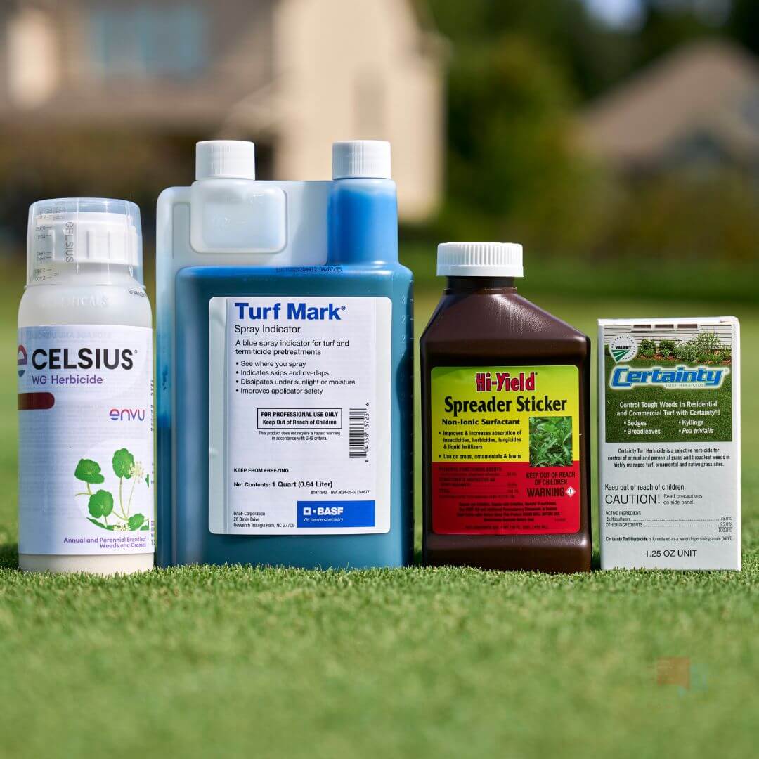 intensity grass herbicide Celsius and Certainty Herbicide Kit with Surfactant and Dye
