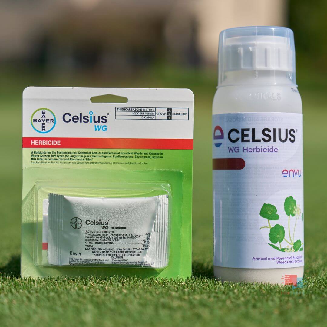Celsius WG Broadleaf and Grassy Weed Control for Warm Season Turf