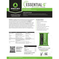 essential g soil enhancer label