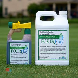 FOURPlay Gallon and Quart on Lawn