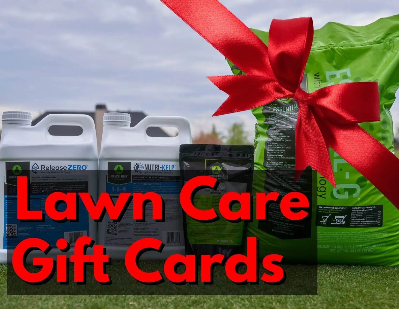 Lawn care gift cards
