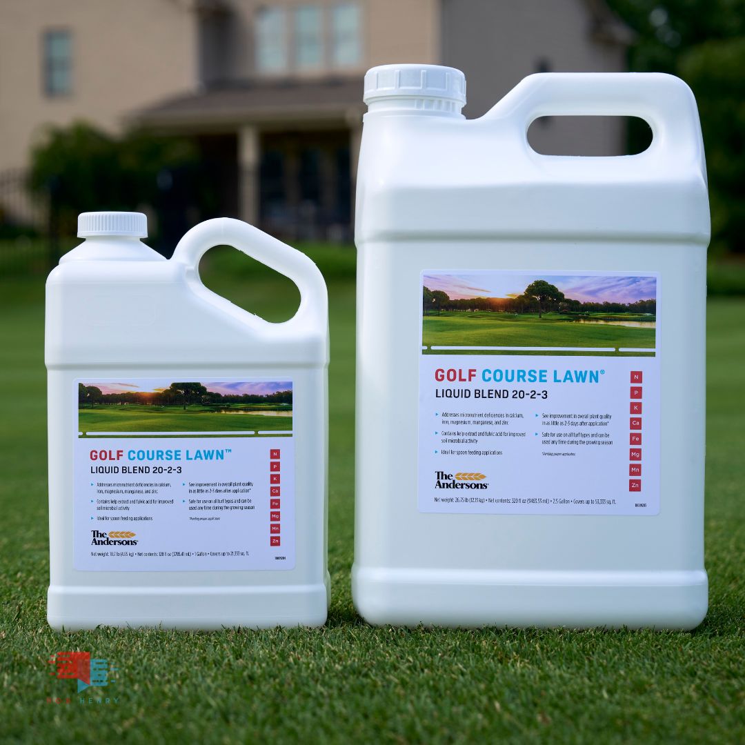 organic liquid lawn fertilizer concentrate Golf Course Lawn (20-2-3) Liquid Fertilizer with Kelp and Fulvic Acid