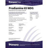 Prodiamine 65 WDG Label