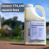 Resolute 65 wg pre-emergent herbicide coverage