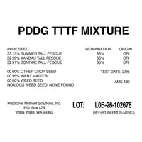 Premium Double Dark Green Turf Type Tall Fescue Grass Seed