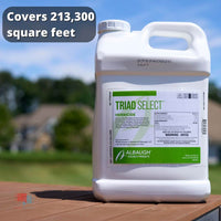 Triad Select 2.5 gallon coverage