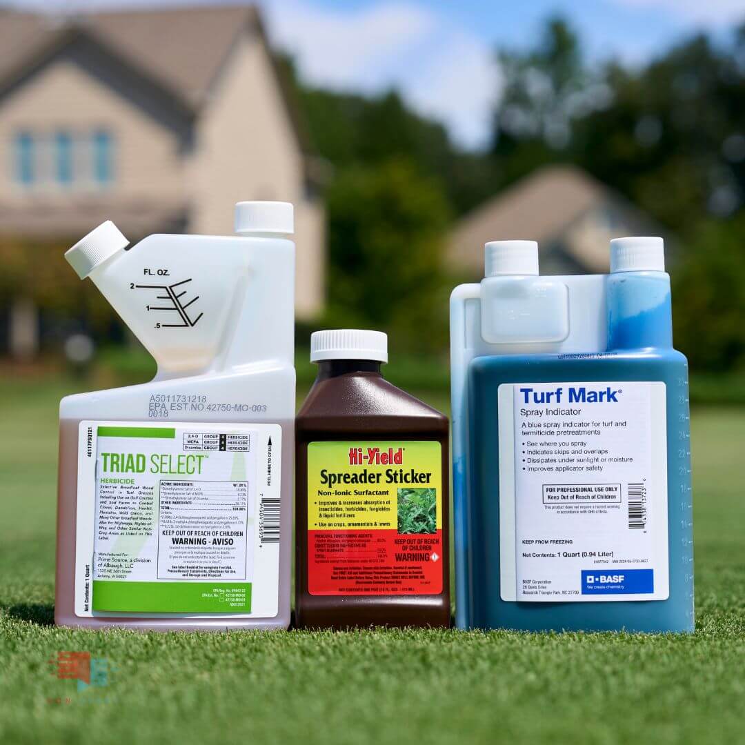three-way herbicide Triad Select Broadleaf Herbicide | 2.5 Gallon Kit