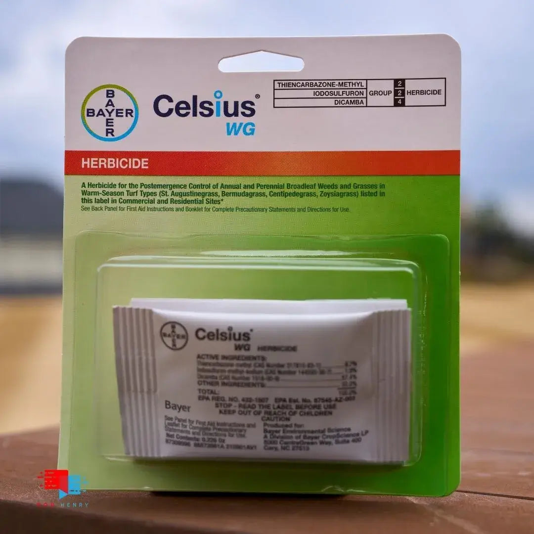 Celsius WG Broadleaf and Grassy Weed Control for Warm Season Turf