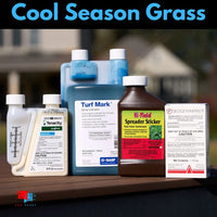 Cool season grass herbicide kit