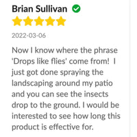 customer review for organic pest control