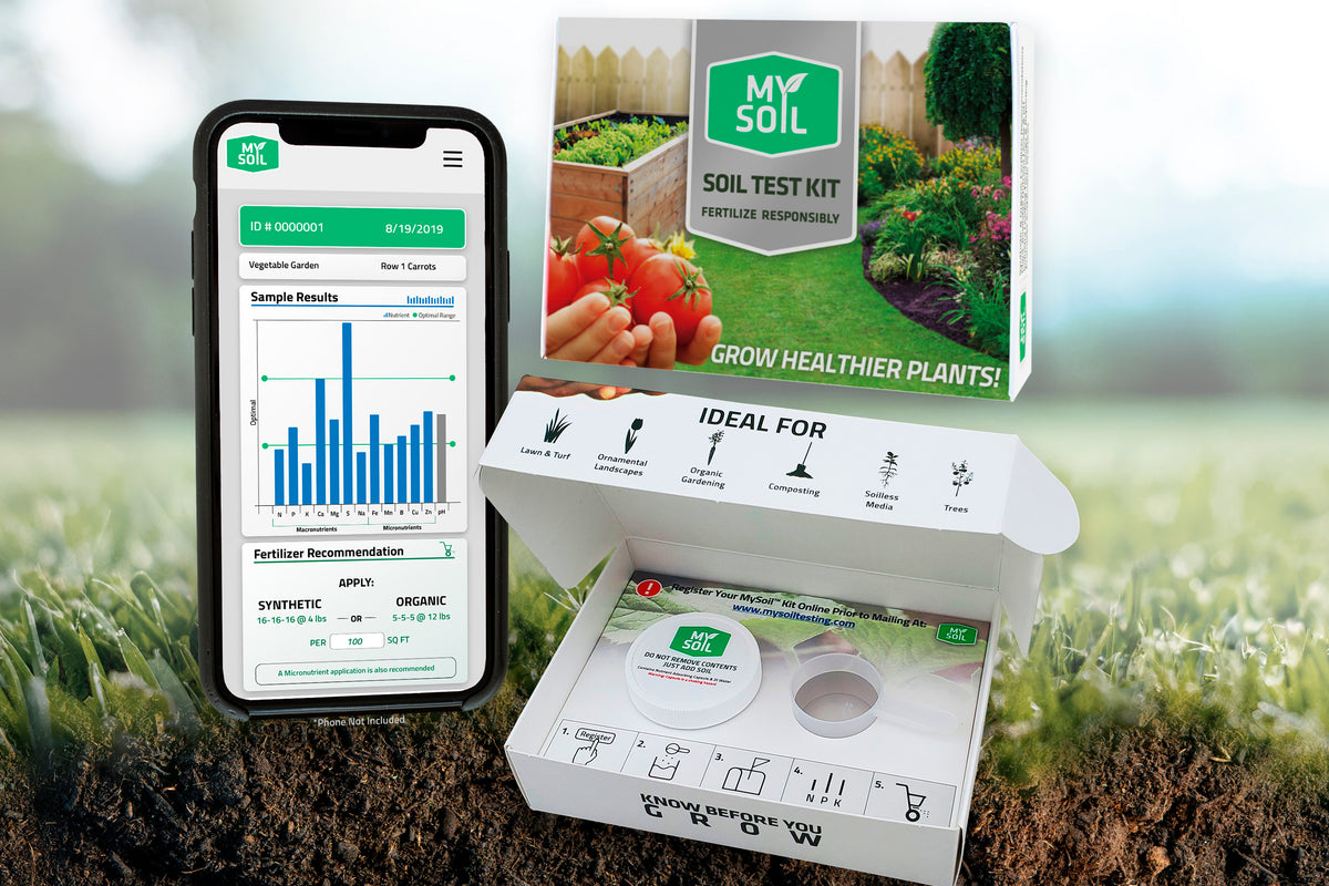 MySoil Soil Testing Home Soil Test Kit Golf Course Lawn Store