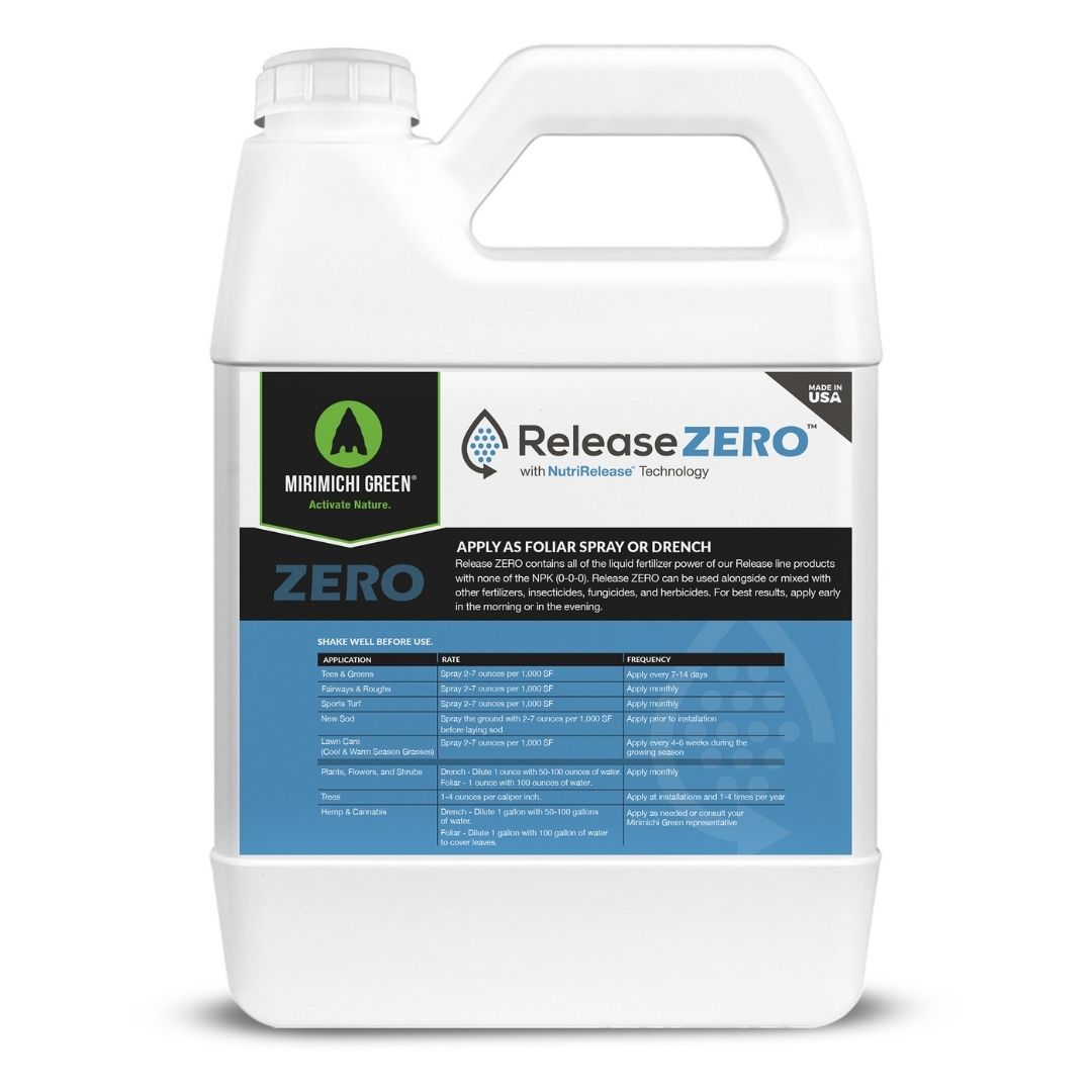 mirimichi green herbicide label Release Zero Organic Nutrient Soil Enhancer